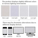 Lecloud Bessie White Kitchen Curtains - 36 Inch Set