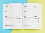 Happy & Free: 90-Day Food and Fitness Journal