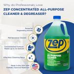 Zep All-Purpose Cleaner & Degreaser - 1 Gallon Case