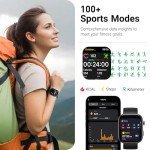 TOZO AMOLED S6 Smart Watch with Fitness Tracker