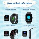 KALINCO Kids Smartwatch - Waterproof Fitness Tracker