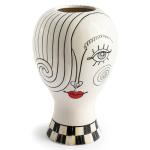 MACKENZIE-CHILDS Decorative Lady Head Vase