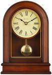 Bulova Hardwick Mantel Clock with Walnut Finish