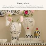 MACKENZIE-CHILDS Decorative Lady Head Vase