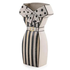 MACKENZIE-CHILDS Doodles Ceramic Decorative Vase