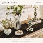 MACKENZIE-CHILDS Doodles Ceramic Decorative Vase