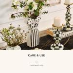 MACKENZIE-CHILDS Doodles Ceramic Decorative Vase