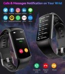 Smart Fitness Tracker Watch with Heart Rate Monitor