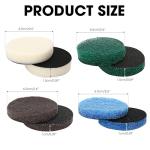 16-Piece Power Scrubber Pad Set for Dremel