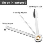 5 Pack Stainless Steel Smoking Pipe Cleaning Tools