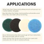 16-Piece Power Scrubber Pad Set for Dremel