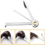 5 Pack Stainless Steel Smoking Pipe Cleaning Tools