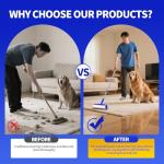 Extra Sticky Lint Roller with Long Handle