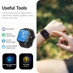 TOZO AMOLED S6 Smart Watch with Fitness Tracker