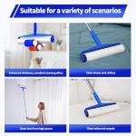 Extra Sticky Lint Roller with Long Handle