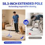 Extra Sticky Lint Roller with Long Handle