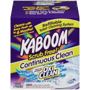 Kaboom Scrub Free Toilet Bowl Cleaner System