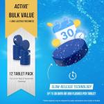 Automatic Toilet Bowl Cleaner Tablets - 12 Tabs