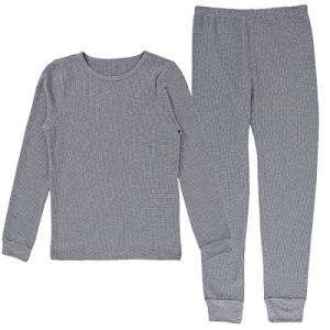 Fruit of the Loom Girls Thermal Waffle Underwear Set