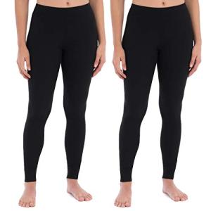 Fruit of the Loom Women's Thermal Bottoms, 2X Black