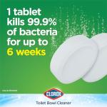 Clorox Ultra Clean Toilet Bleach Tablets, 4 Count
