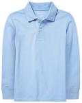 Children's Place Boys Long Sleeve Polo Shirt, Large