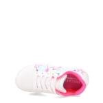 Skechers Girls Uno Lite My Drip Sneakers, White/Mint
