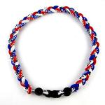 MapofBeauty 18" Sport Style Braided Rope Necklace