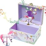 Musical Unicorn Jewelry Box for Girls