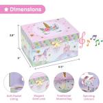 Musical Unicorn Jewelry Box for Girls