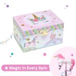 Musical Unicorn Jewelry Box for Girls