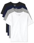 Boys' V-Neck Short Sleeve Tee 4-Pack