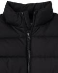 Boys' Medium Weight Black Puffer Jacket, Water-Resistant