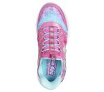 Skechers Girls Infinite Heart Lights Sneakers, Pink