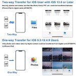 iPhone SD Card Reader & USB Adapter