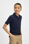 Boys' Short Sleeve Pique Polo 2-Pack