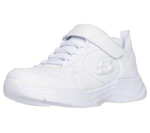 Skechers Girl's Glimmer Kicks White Sneakers