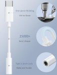 USB-C to 3.5mm HiFi Audio Adapter - 2 Pack