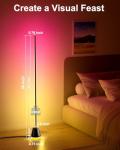 Smart RGB LED Floor Lamp with App Control
