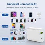 2-Pack 20W USB C Fast Wall Charger