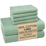 Casa Platino Queen Cotton Bed Sheets Set