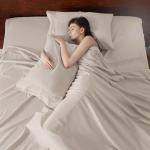 Bedsure Deep Pocket Cooling Queen Sheet Set