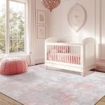 RELEANY 5'x7' Washable Non-Slip Area Rug