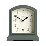 JONES CLOCKS® Modern Asparagus Green Mantel Clock