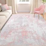 RELEANY 5'x7' Washable Non-Slip Area Rug