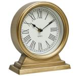 EMAX HOME Vintage Gold Mantle Table Clock