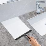 Stainless Steel Shower Squeegee with 2 Hooks