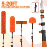 LAANPOLE 26FT High Reach Duster Cleaning Kit