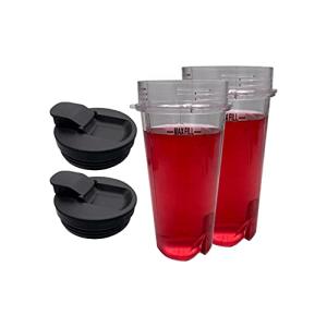 16oz Replacement Cup with Lid for Nutri Ninja