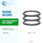 Nutribullet Gasket Seal Rings for 600W/900W Blenders